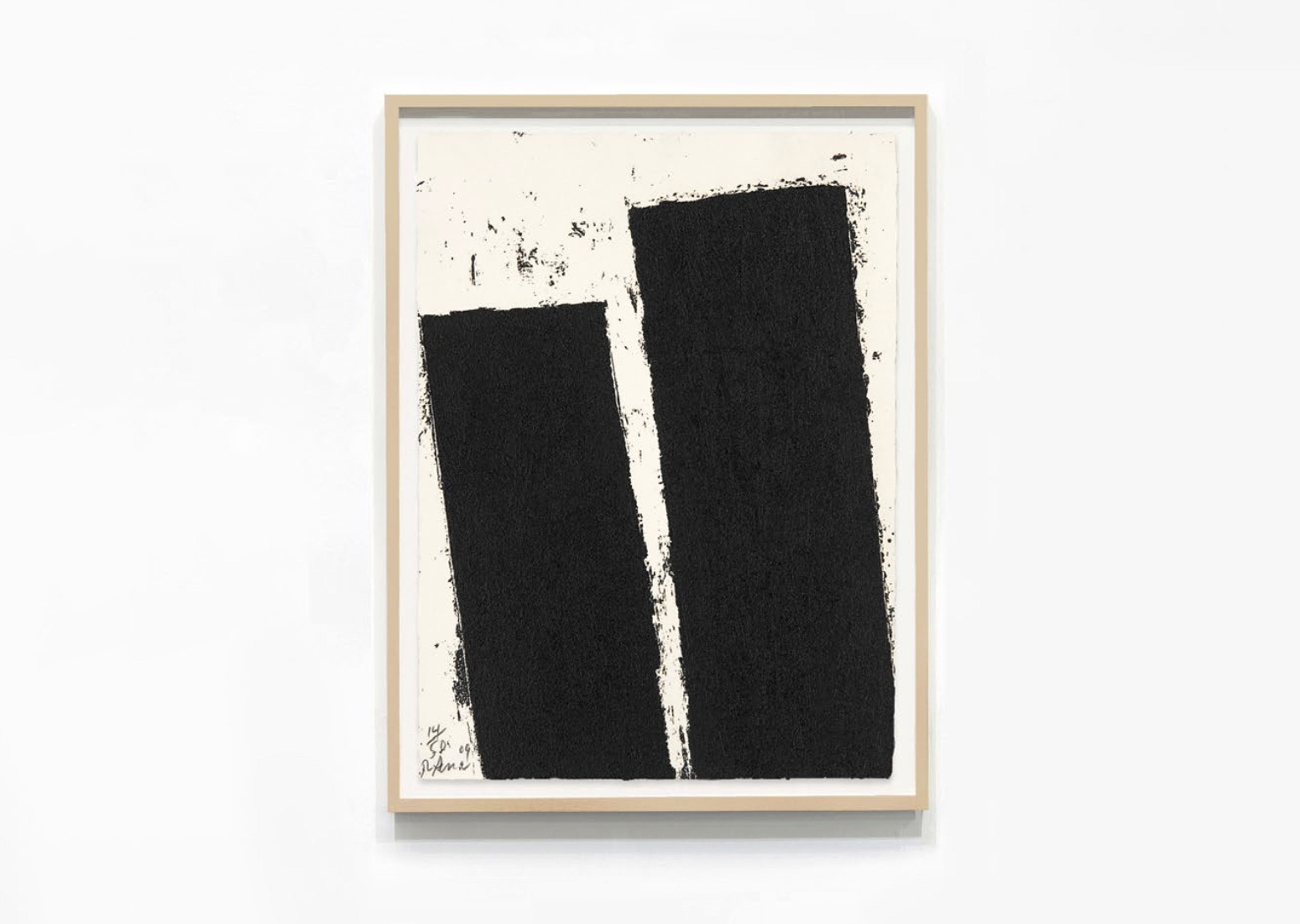 estampe Promenade notebook I Richard Serra