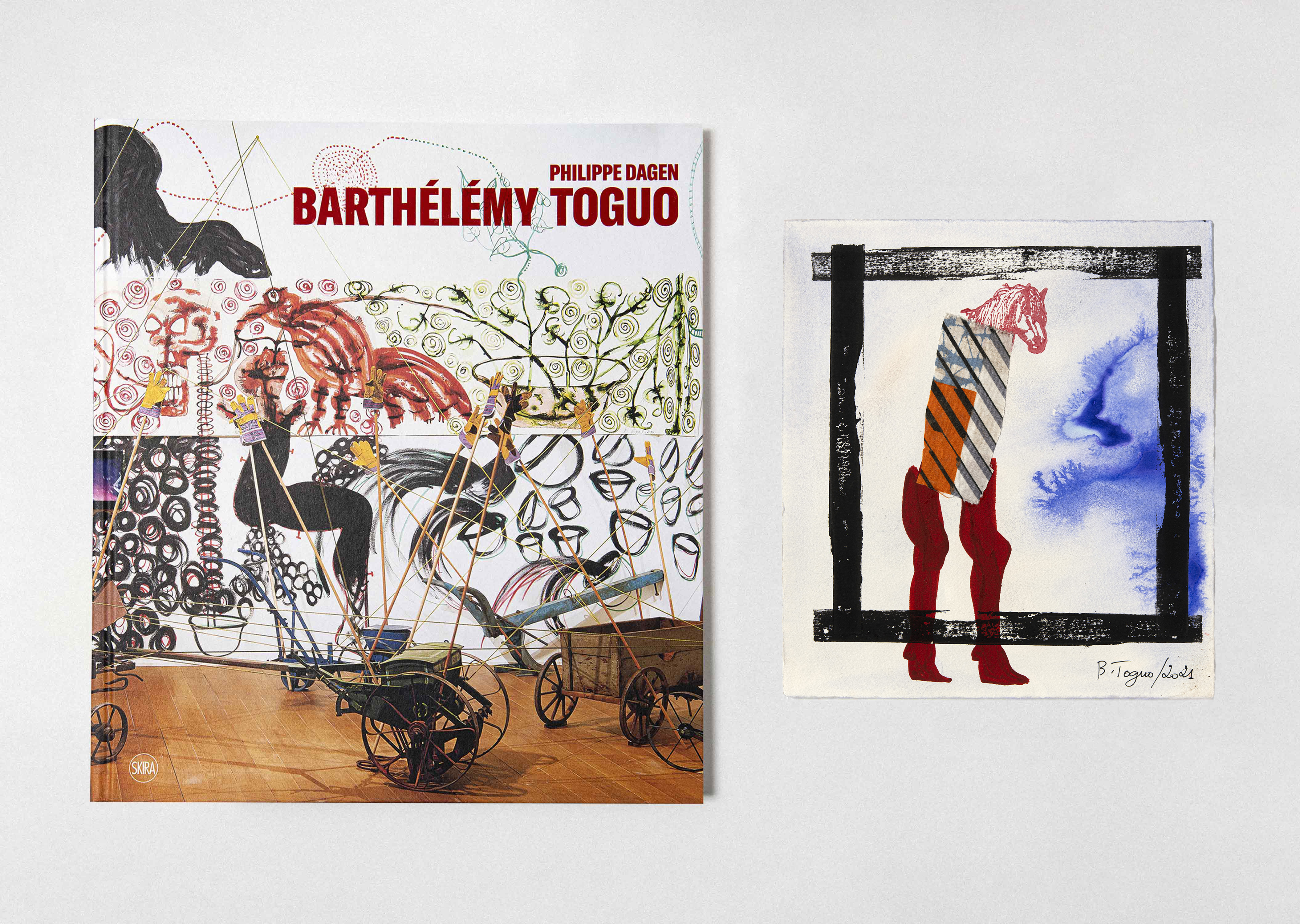 estampe Monograph, Turn your back to the wind Barthélémy Toguo