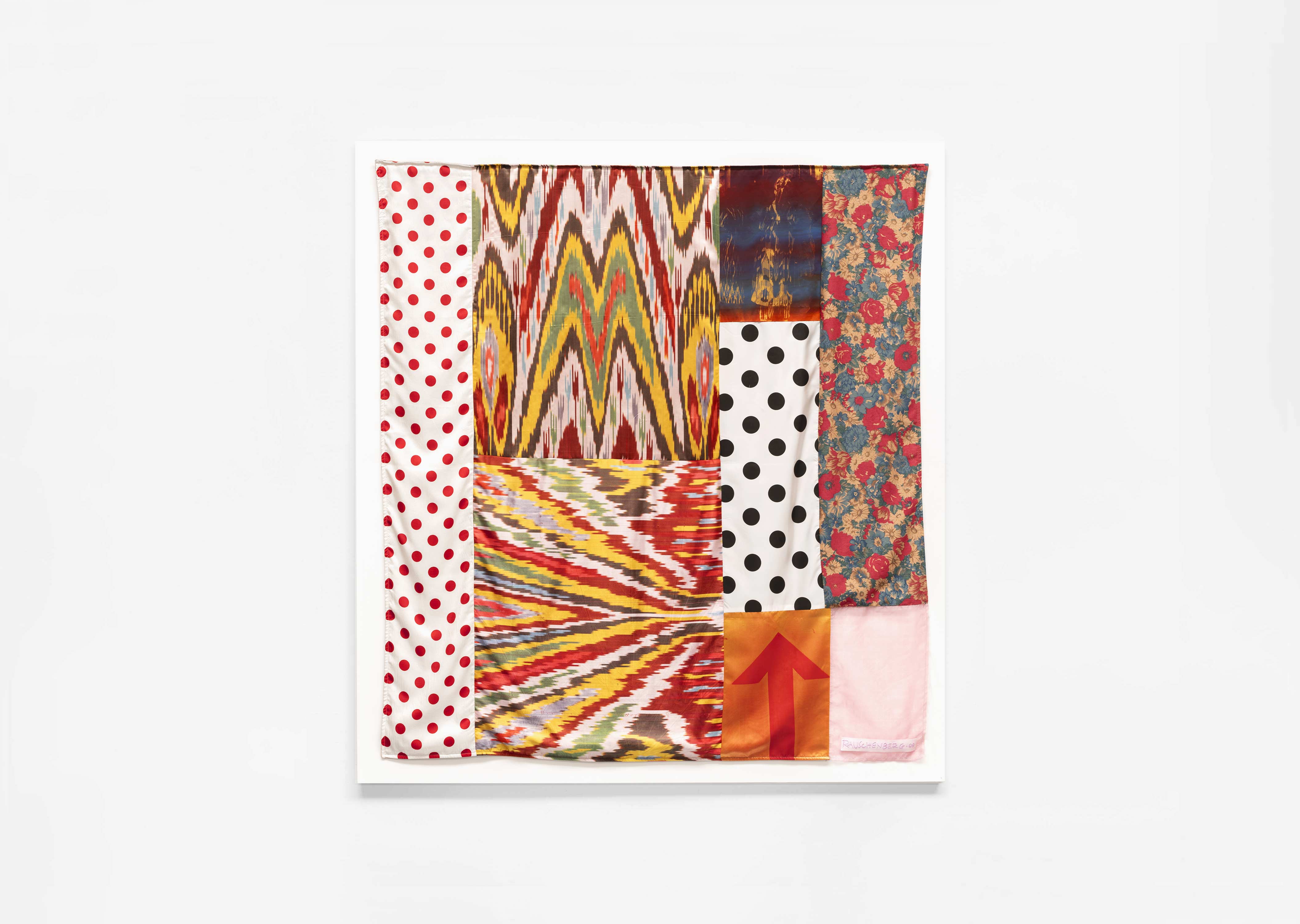 estampes Samarkand Stitches II Robert Rauschenberg