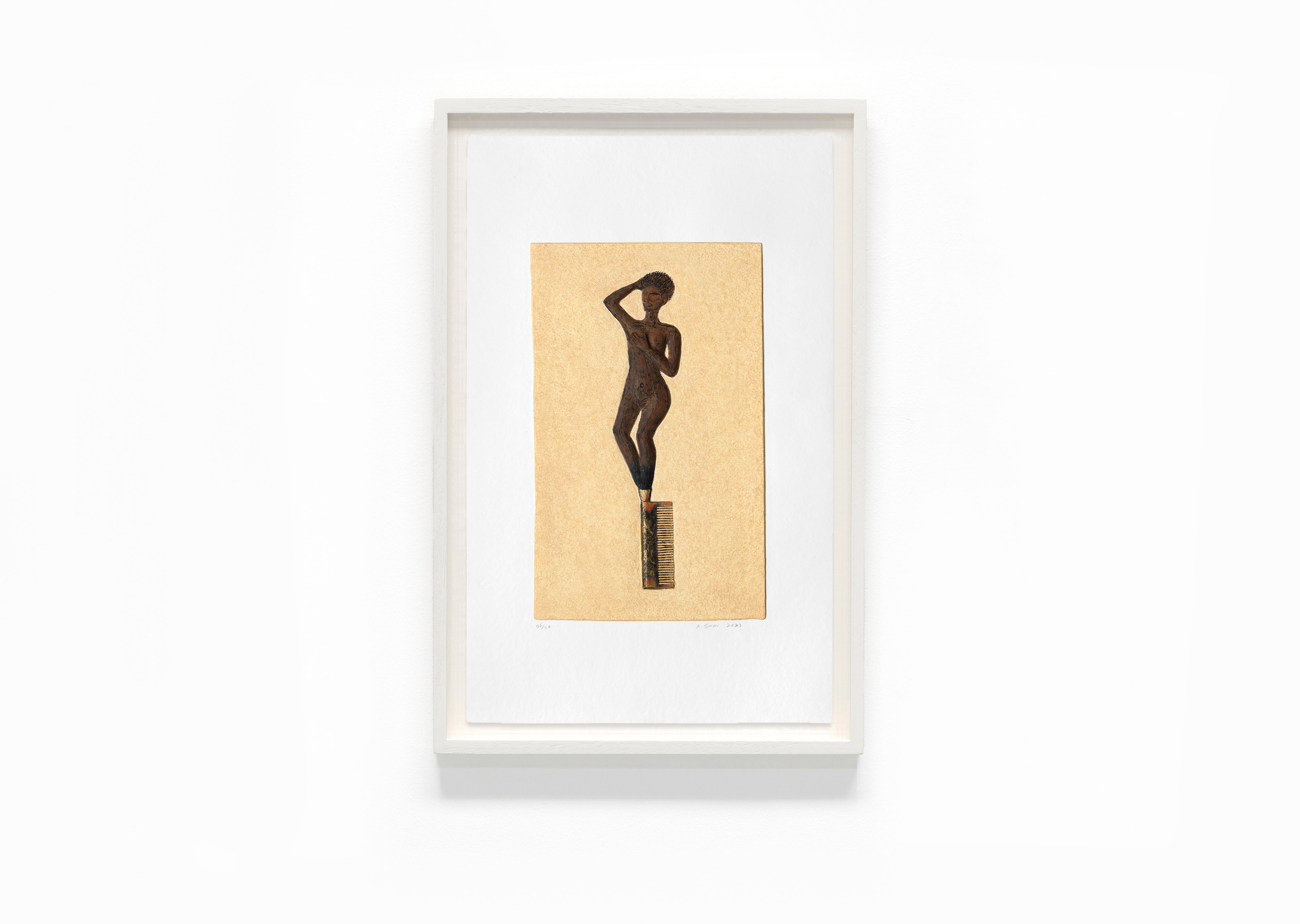 estampe Hot Comb Haint: Mona Alison Saar