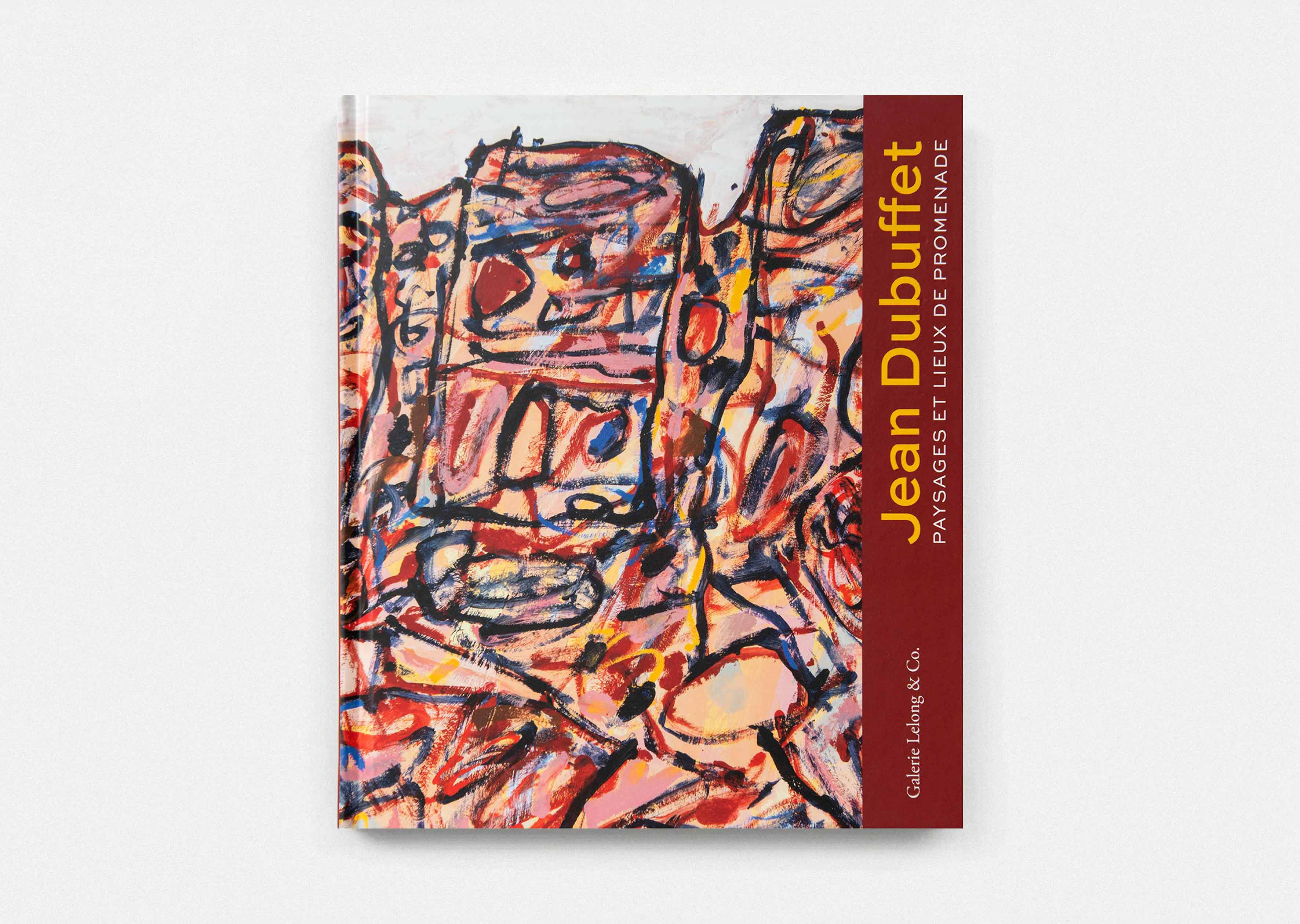 livre Paysages et lieux de promenade Jean Dubuffet