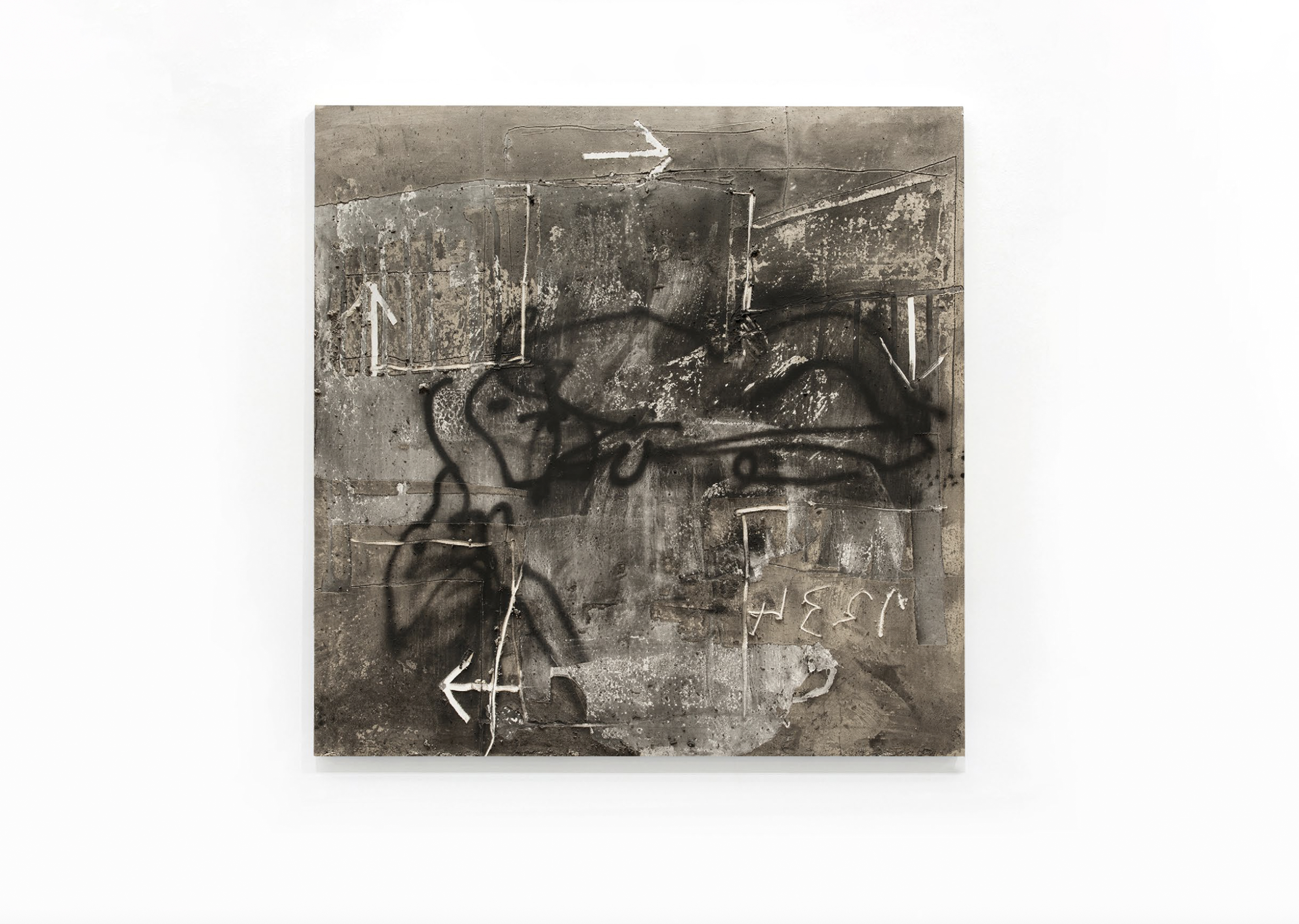 oeuvre Croix et flèches Antoni Tàpies