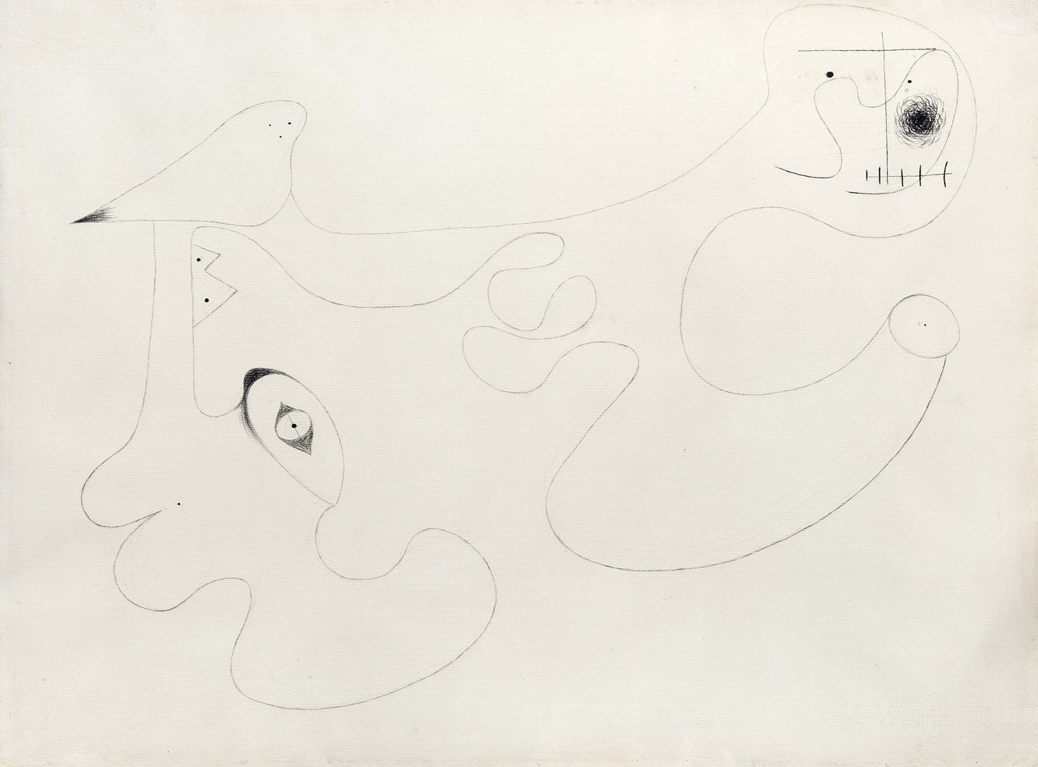 oeuvre Sans titre Joan Miró
