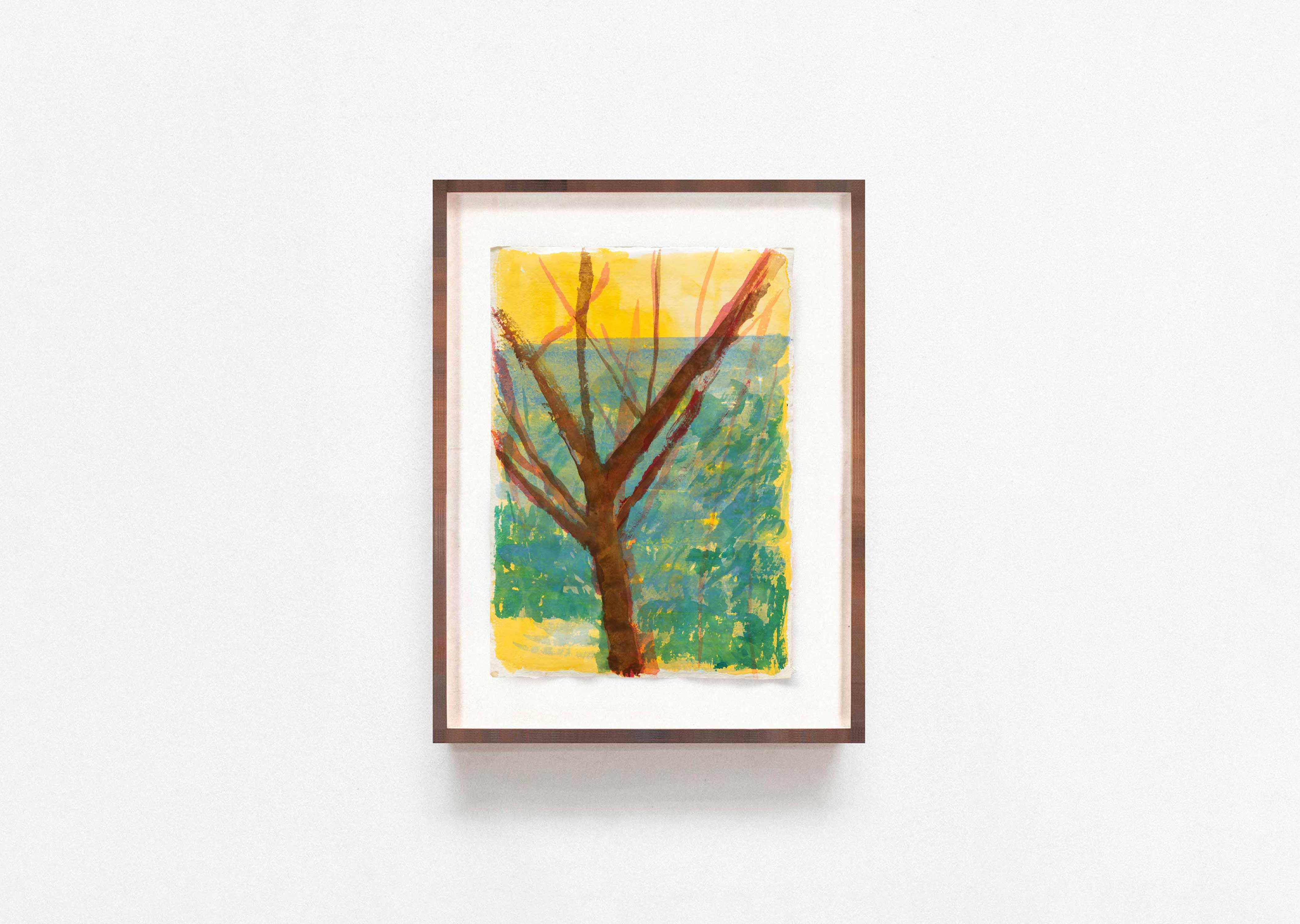 oeuvres Arbre isolé V Christine Safa