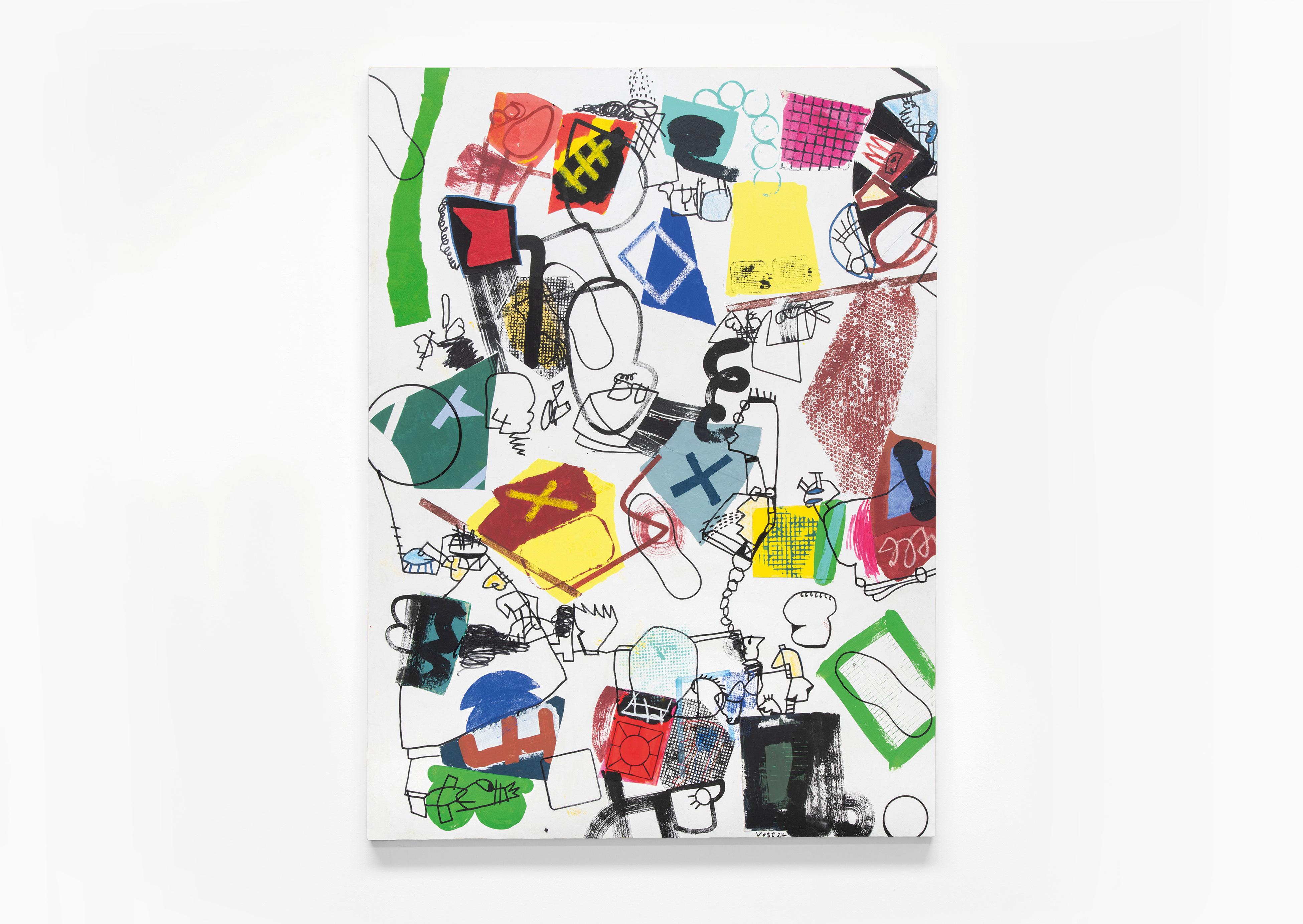 oeuvre Passer à travers Jan Voss