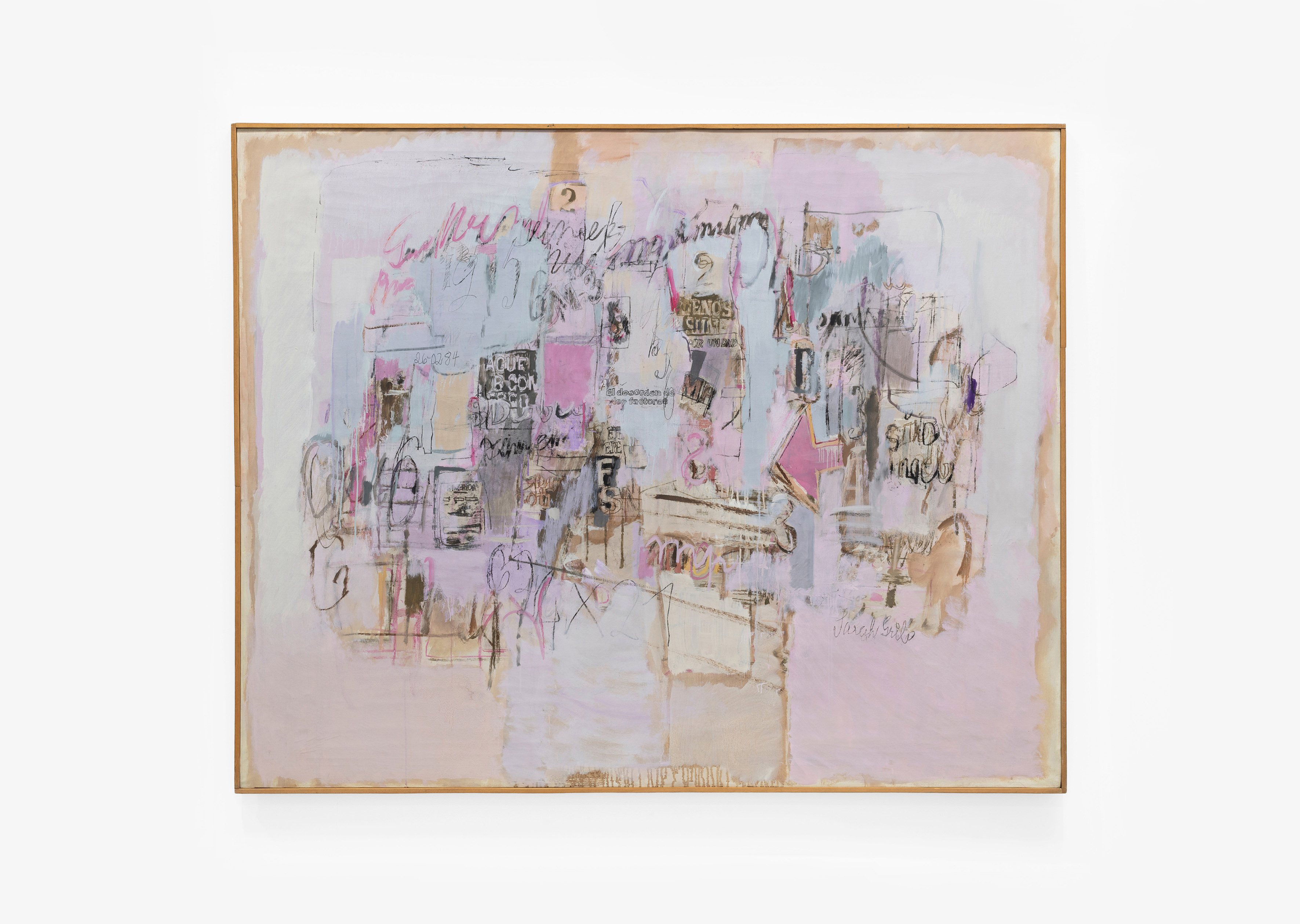 oeuvre Desorden de los factores Sarah Grilo