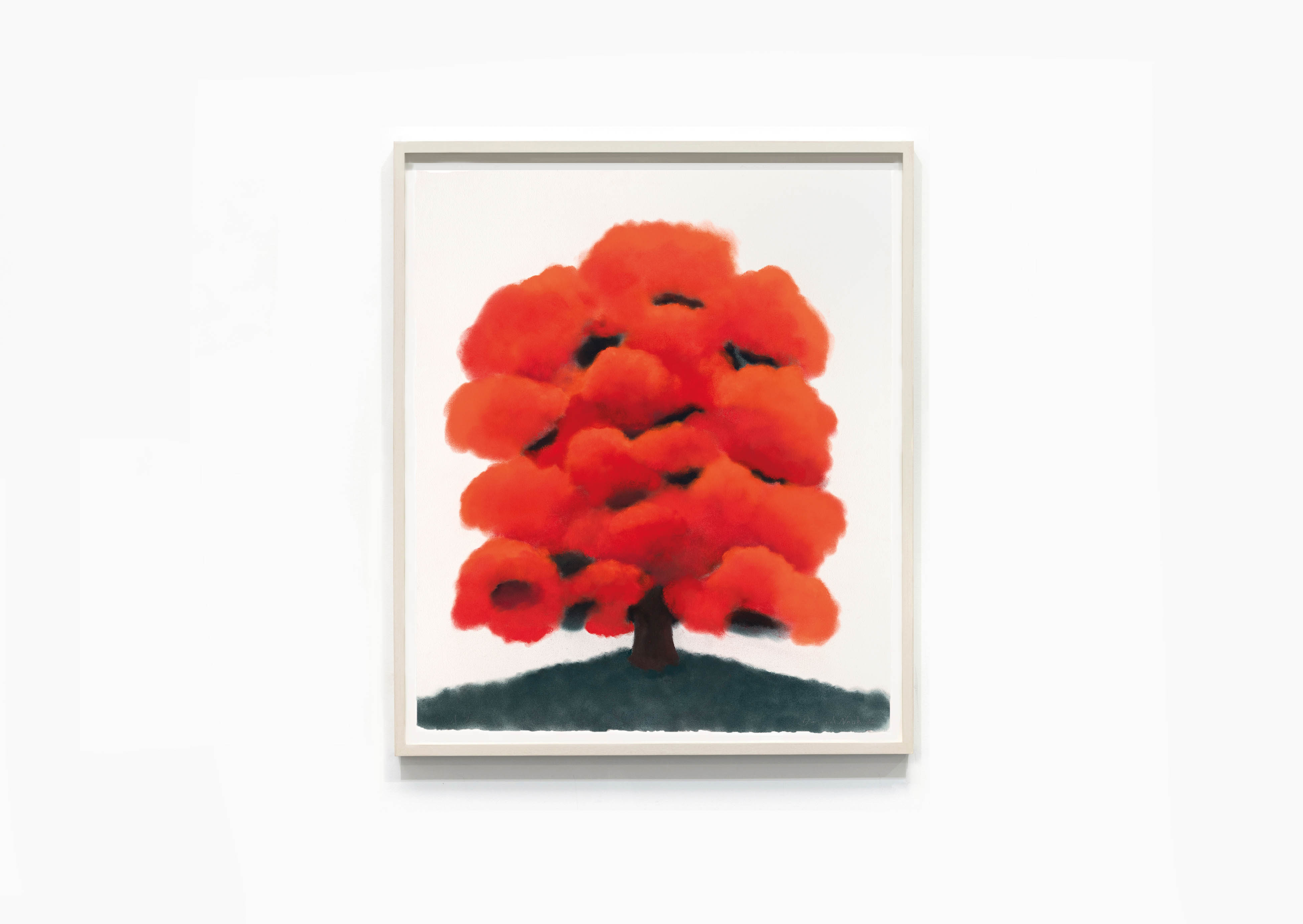 oeuvres Red Tree David Nash