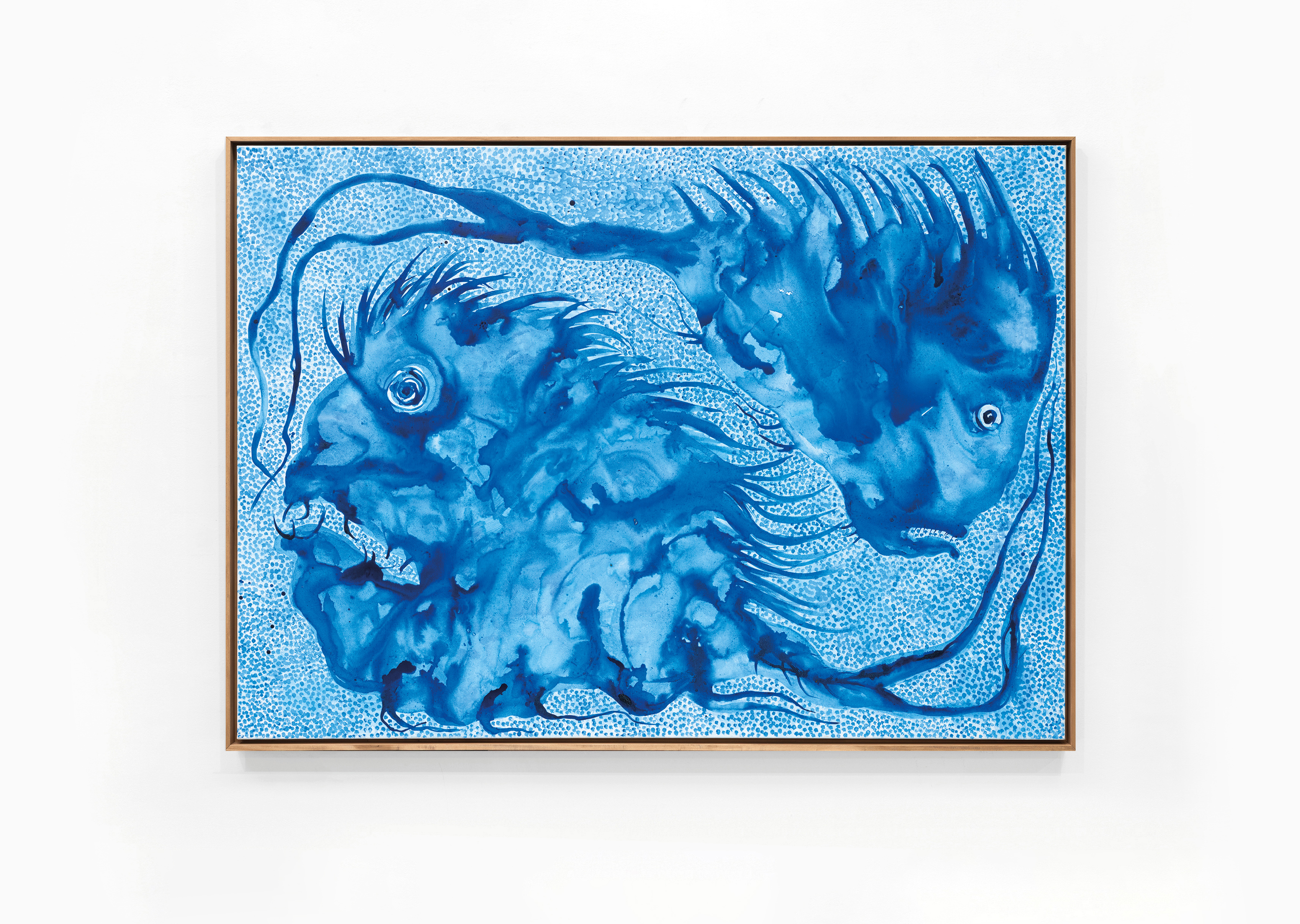 oeuvre Blue Dance Barthélémy Toguo