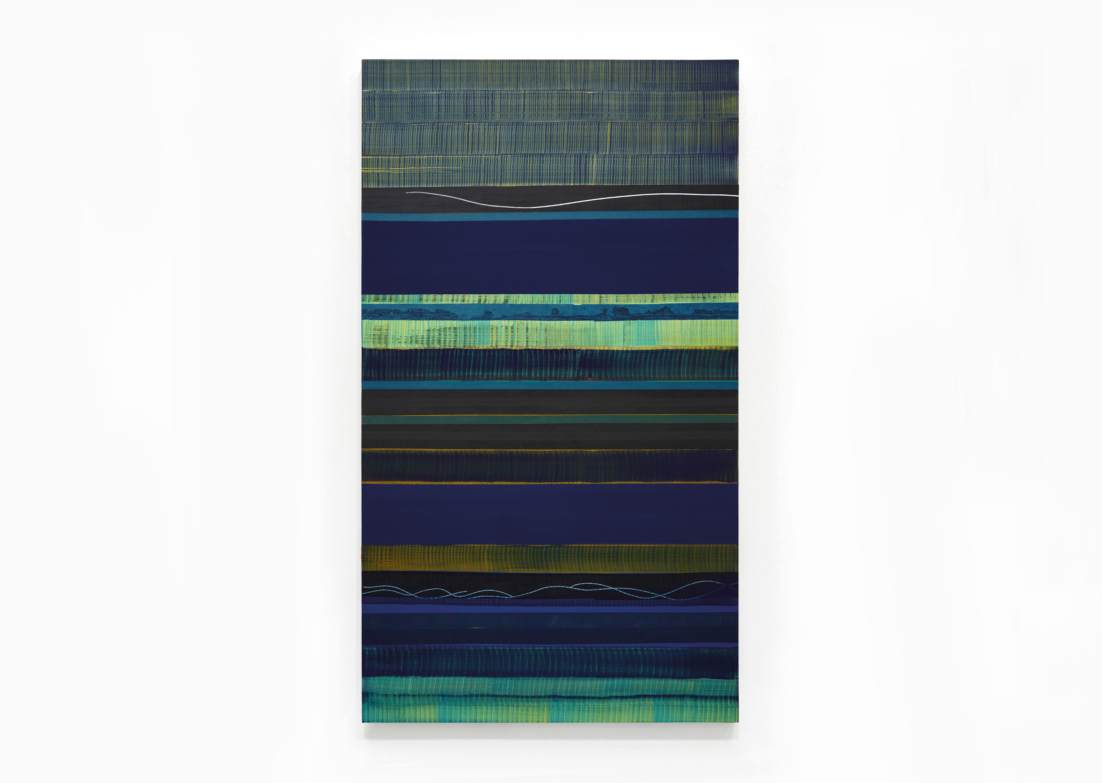 oeuvre De vientos cruzados Juan Uslé