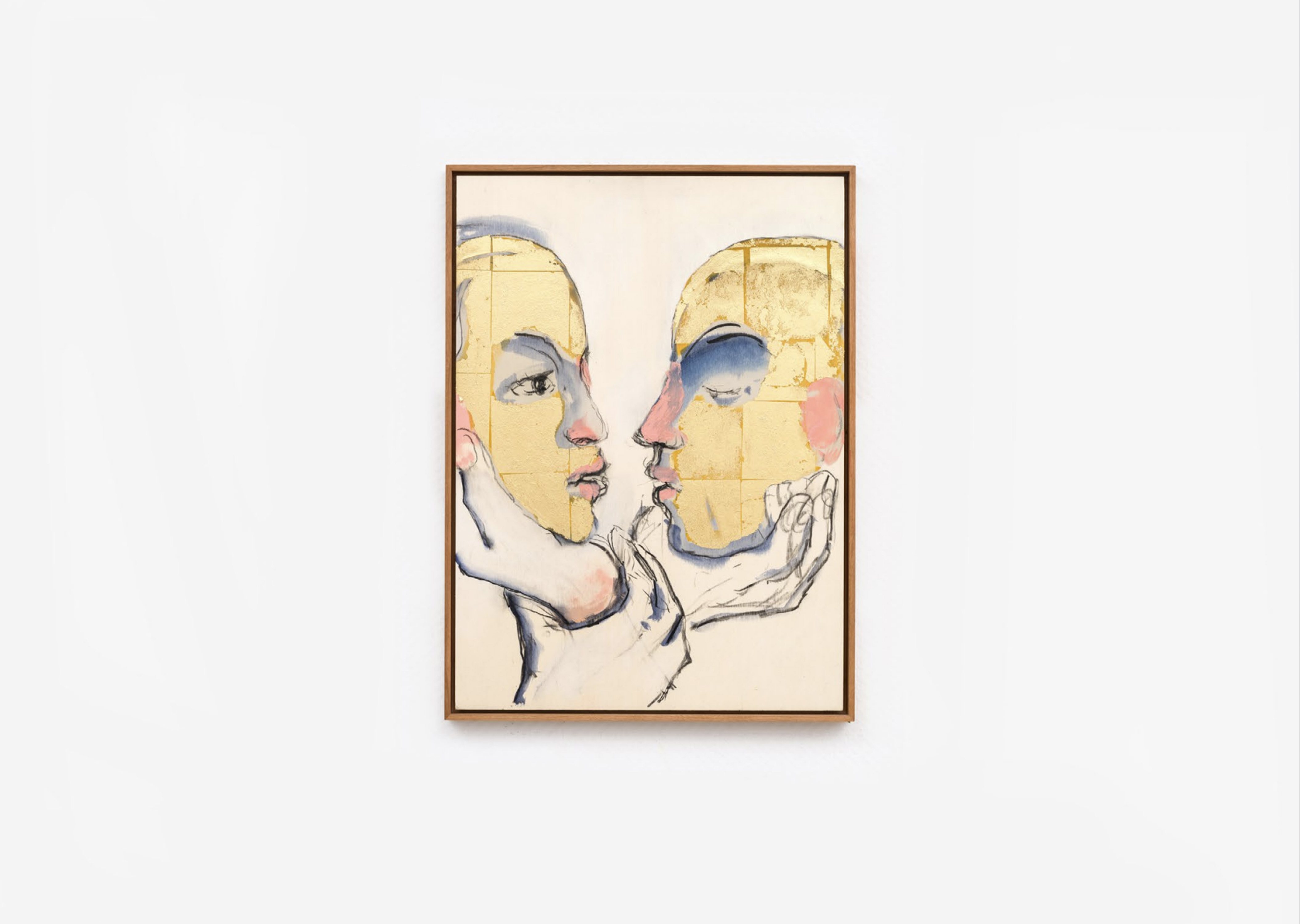 oeuvre Baiser en or IV Magnus Plessen