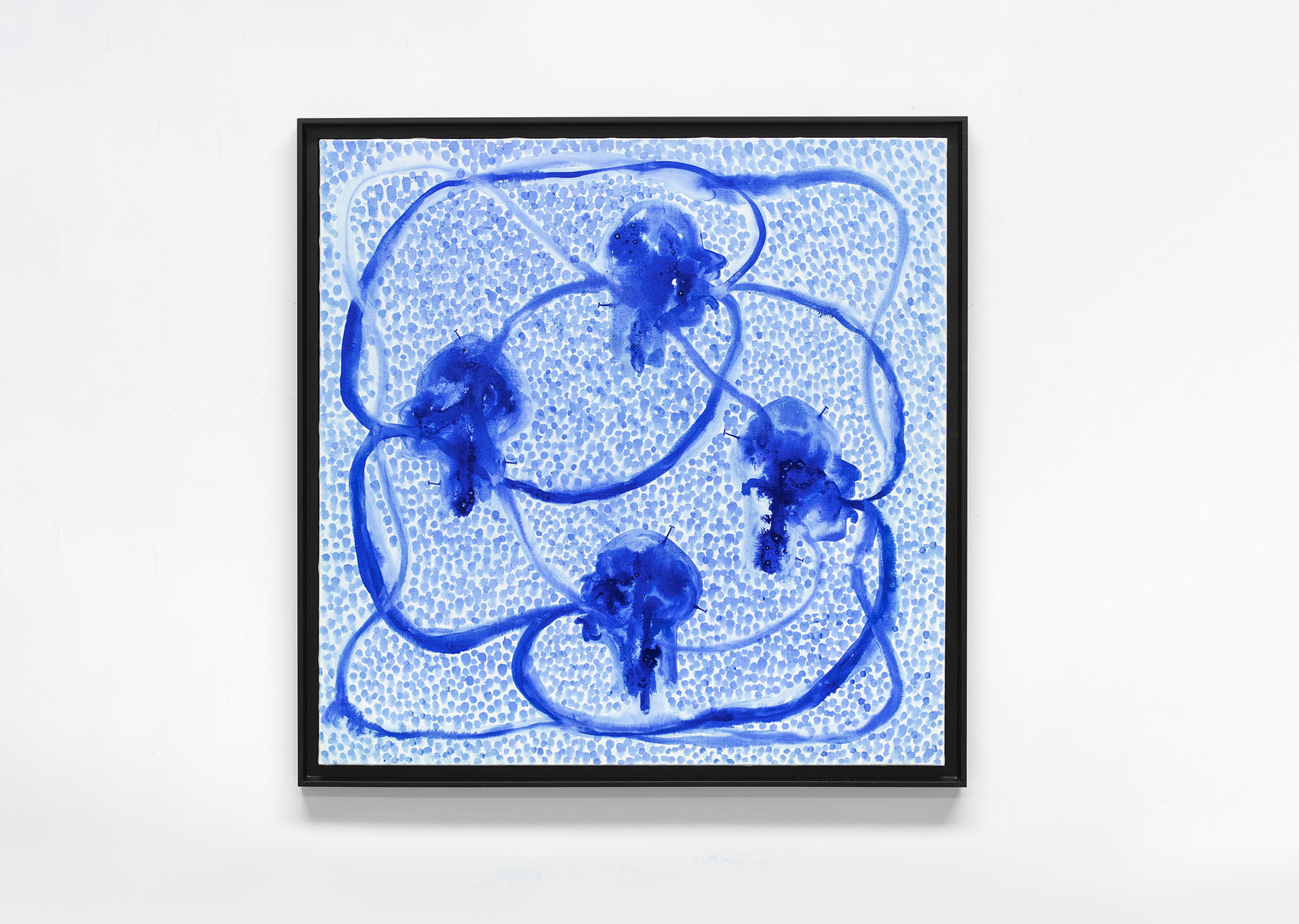 oeuvre Blue Purification Barthélémy Toguo